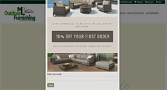 Desktop Screenshot of mloutdoorfurnishing.com